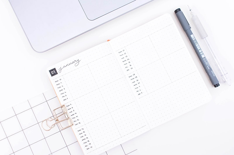 10 Awesome A6 Bullet Journal Layouts To Optimize Your Planning Page 