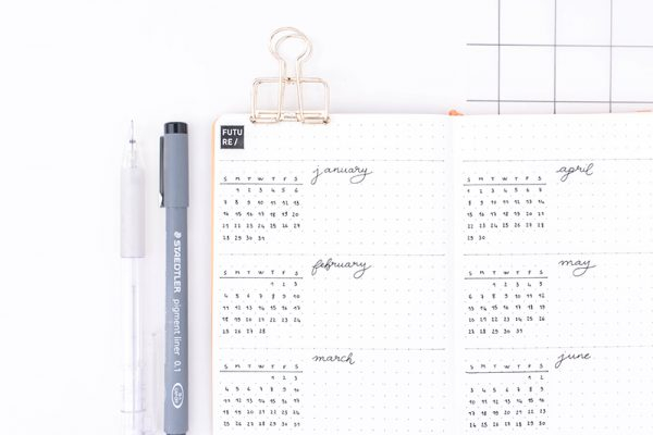 10 Awesome A6 Bullet Journal Layouts To Optimize Your Planning Page 