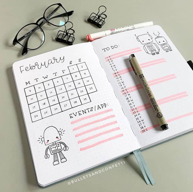 10 Viral Printable Bullet Journal To Do List