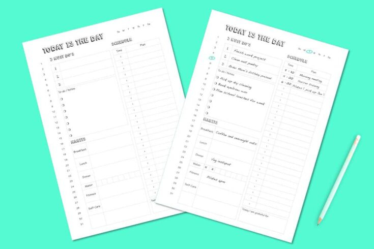 15 Totally FREE Bullet Journal Printable To Organize Your Life In 2022