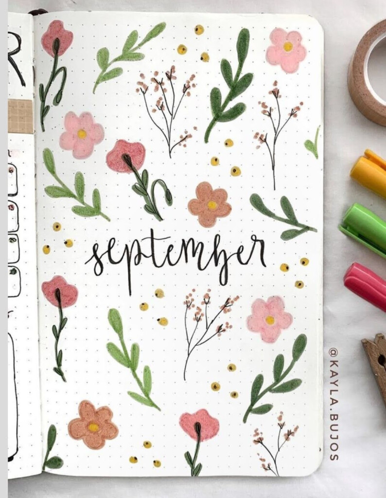 20 Best Floral Bullet Journal Ideas You Need To Copy The Curious 