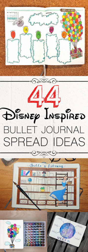 44 Magical Disney Inspired Bullet Journal Ideas Your Inner Child Will 
