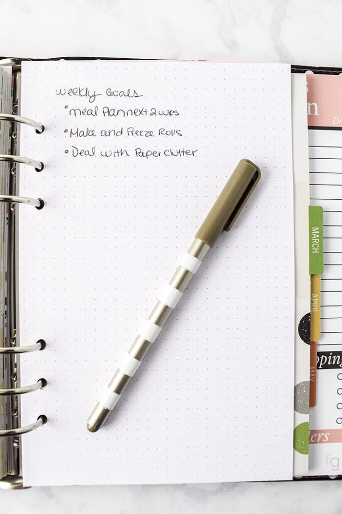 Bullet Journal Free Printable Grid Paper