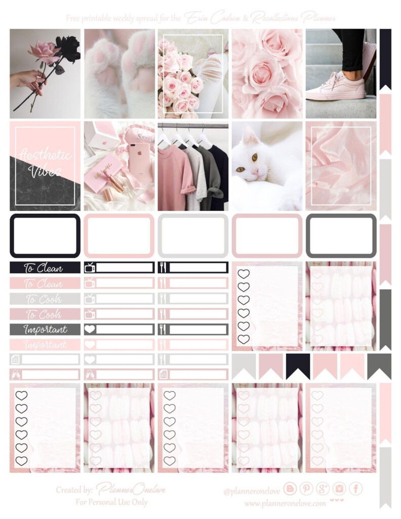 Bullet Journal Printables Stickers