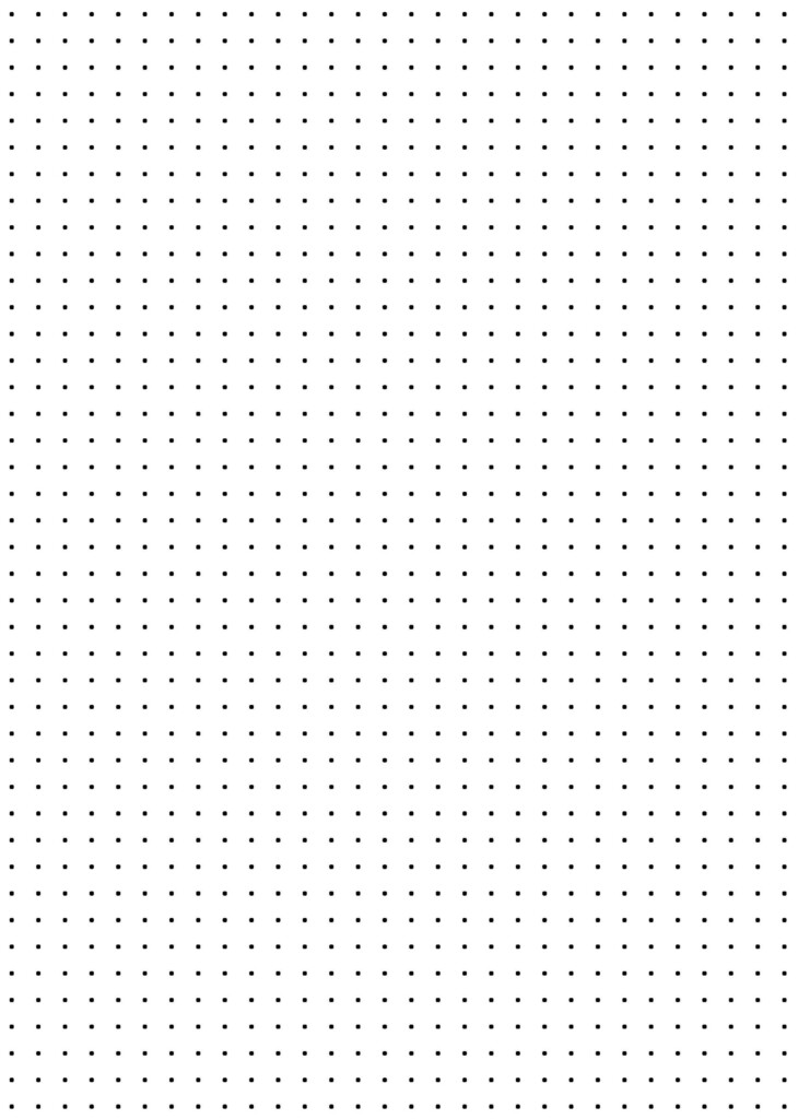 Dot Paper Printable Bullet Journal