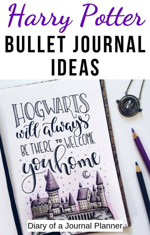 Harry Potter Bullet Journal Ideas