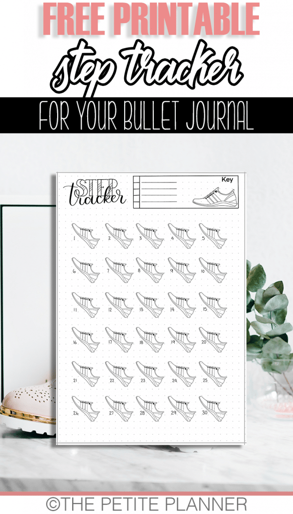 Step Tracker Printable