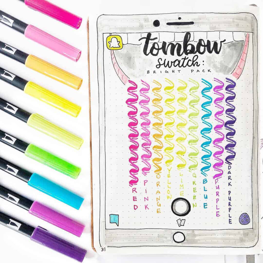 Technology Social Media Bullet Journal Spread Layout Idea My Inner 