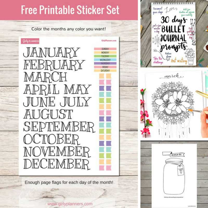 15 Creative Bullet Journal Printables For When You Don t Have Time To Be