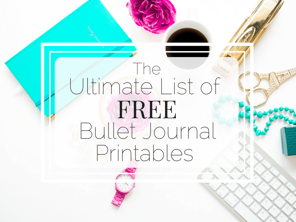 Bullet Journal Free Printable