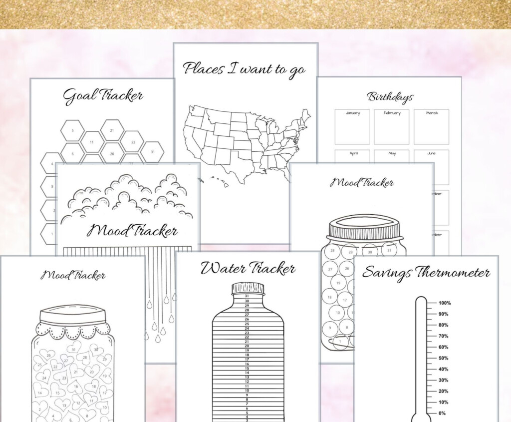 Downloadable Free Bullet Journal Printables