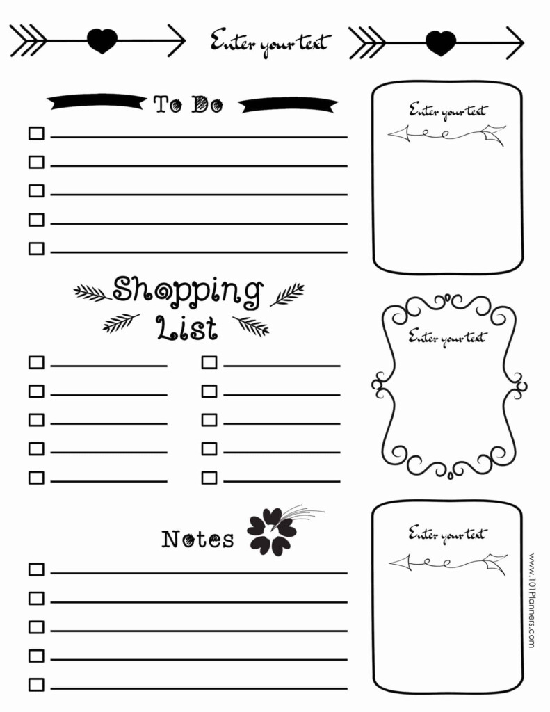 Free Bullet Journal Printables Customize Online For Any Planner Size
