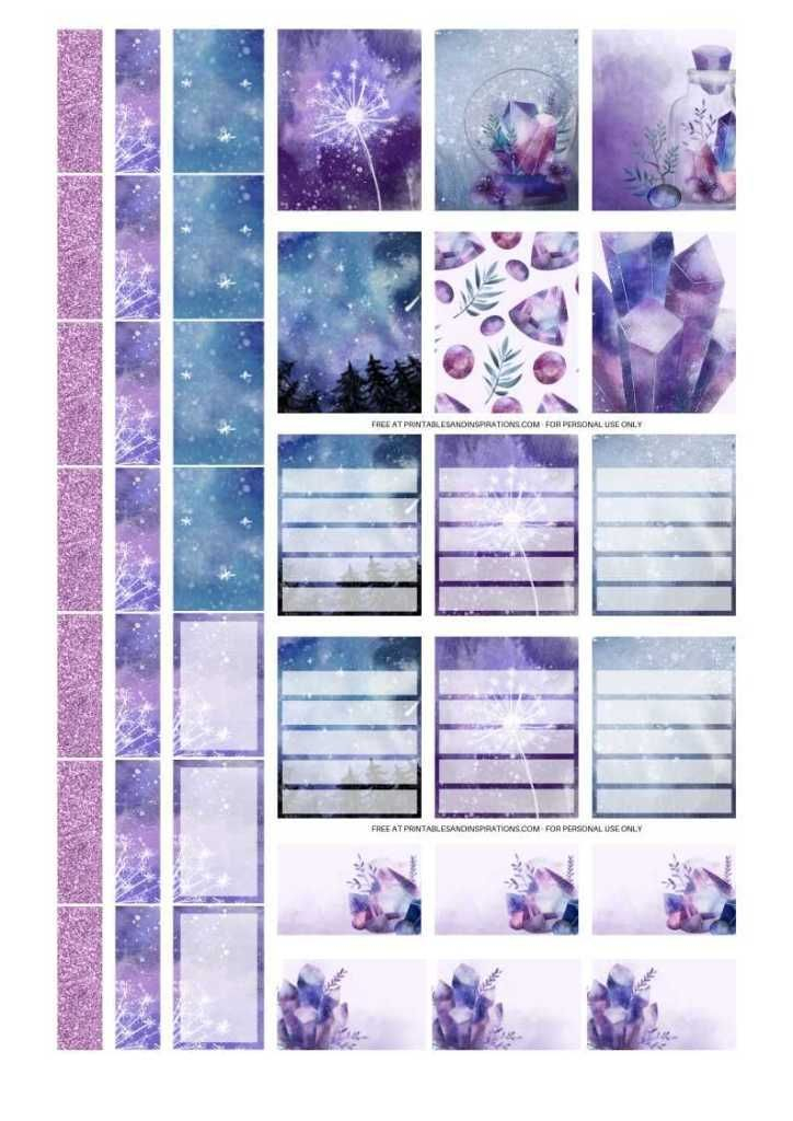 Free Planner Stickers For Your Planner Or Bullet Journal Printables 