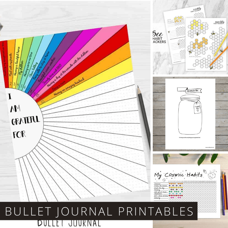 More Than 50 Awesome Bullet Journal Printables To Help You Be Creative 